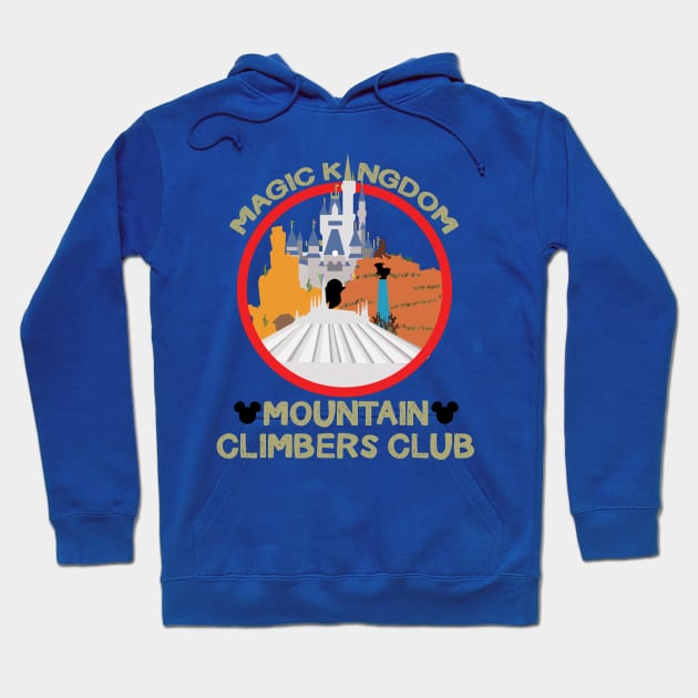 Magic Kingdom Mountain Climbers Club Hoodie by DisTee